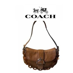 Coach Vintage Soho British Tan Lesther Shoulder Bag